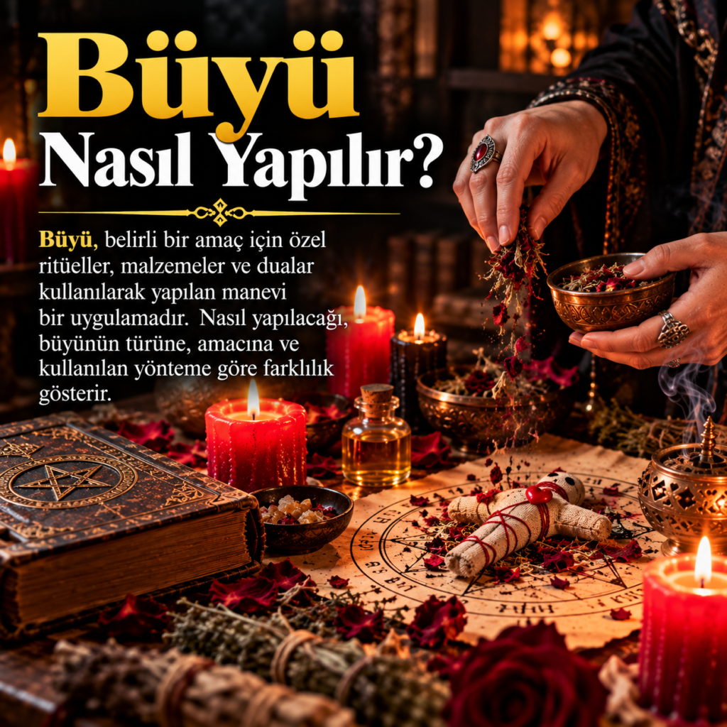 Büyü nasıl yapılır