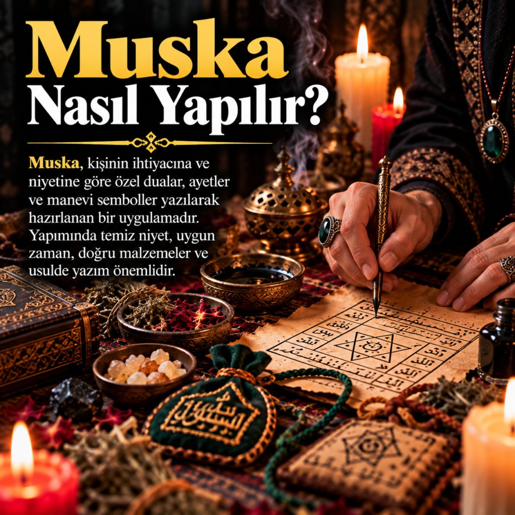 Muska Nasıl Yapılır, Muska Yapan Medyumlar Hocalar